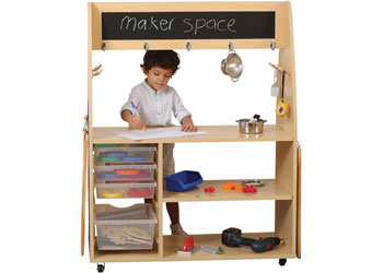 Natural Spaces – STEAM & MakerSpace Trolley & Trays