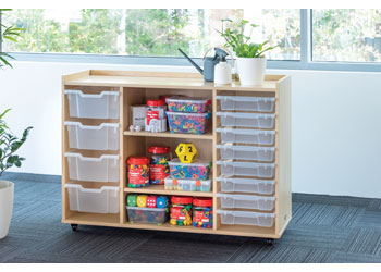 Natural Spaces – Whiteboard Storage Unit & Trays