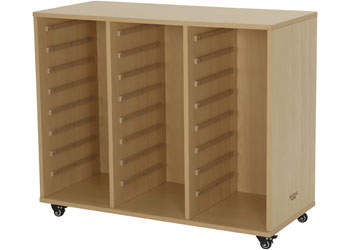 Tote Tray Storage Cabinet