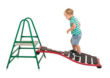 Wonky Walker Balance Bar 121cm with Rubber Cleats