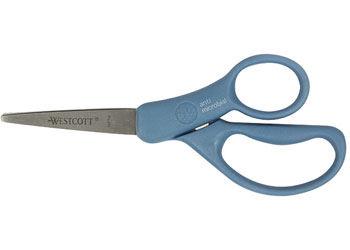 Westcott 15cm Blunt Point Right Handed Blue Scissors