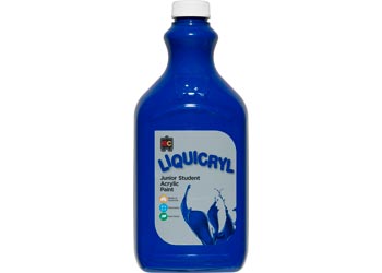 Liquicryl Acrylic Paint-Brilliant Blue 2Litre