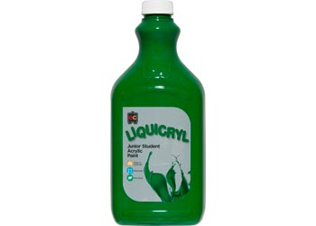 Liquicryl Acrylic Paint – Green 2 Litre