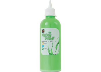 UV Glow Paint 500ml – Green