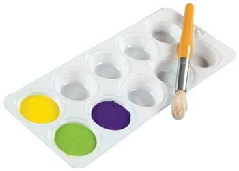 Creatistics Non -Spill Paint Pot - Set of 10