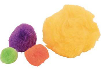 Pom Poms Assorted Colours & Sizes – Pack of 300