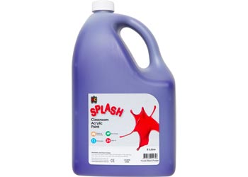 Splash Acrylic Paint – Purple Blast 5 Litre