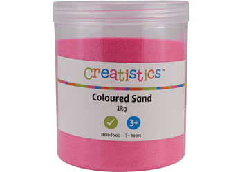 Creatistics Coloured Sand Pink – 1kg