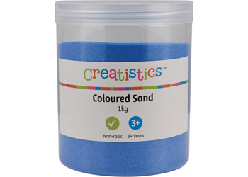 Creatistics Coloured Sand Blue – 1kg