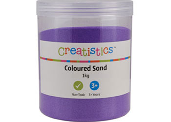 Creatistics Coloured Sand Purple – 1kg