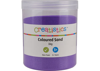 Creatistics Coloured Sand – Set of 10