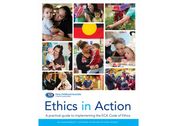 Image for  Ethics in action : a practical guide to implementing the ECA Code of ethics
