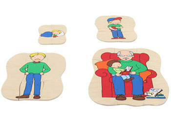 Grow Inset Puzzle – Grandfather