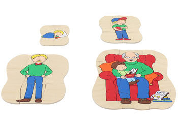 Grow Inset Puzzle – Grandfather