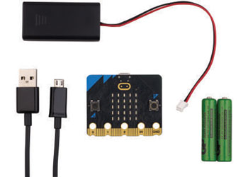 BBC micro:bit V2 – Go – incl Battery Pack and USB Cable