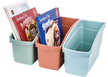 Plastic Book and Storage Tub – Mallee