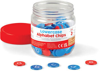 Lowercase Alphabet Chips