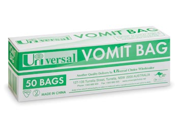 Vomit Bags – Pack of 50