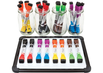 Faber-Castell Whiteboard Markers with Magnetic Eraser Caps