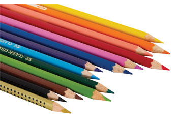 12 Classic Colour Pencils