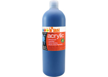 Student Acrylic Paint 1L – Cool Blue