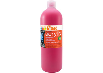 Student Acrylic Paint 1L – Magenta