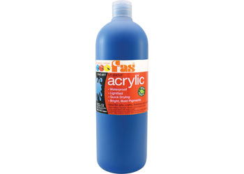 Student Acrylic Paint 1L – Warm Blue