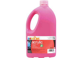 Student Acrylic Paint – Magenta 2 Litre