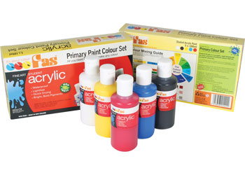 RAS Non-Toxic Tempera Paint Sets for Kids