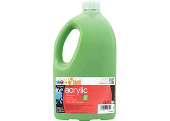 Student Acrylic Paint – Green Light 2 Litre