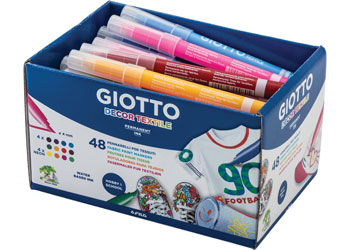 Giotto Fabric Markers - Stikets