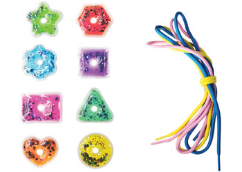 Teachables – Liquid Filled Sensory Lacing Shapes Set of 35 - MTA Catalogue