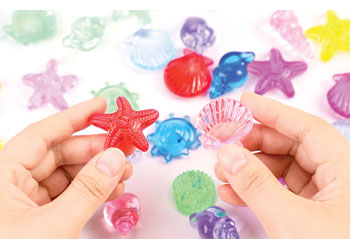 Teachables – Transparent Shells – 36 pieces