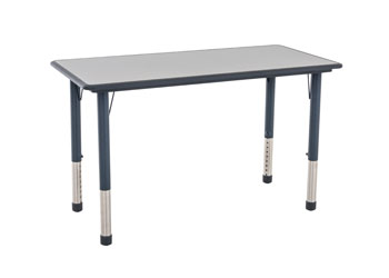 Ergerite Rectangular Table – 120 x 60cm – 52-74cm high - MTA Catalogue