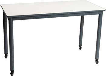 Ergerite – Rectangular Whiteboard Table – 120 x 60 x 60cm