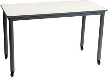 Ergerite – Rectangular Whiteboard Table – 120 x 60 x 72cm