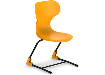 orange classroom chairs