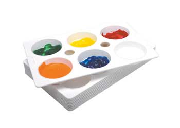 Paint Palettes 6 Well – Pack of 20 - MTA Catalogue