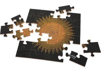 Sun Aboriginal Art Puzzle