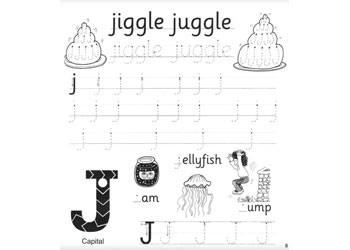 Jolly Phonics Workbook 4