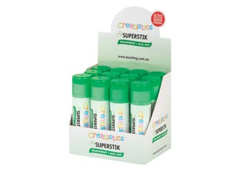 Creatistics Superstik Glue Stick 35G – Pack of 12