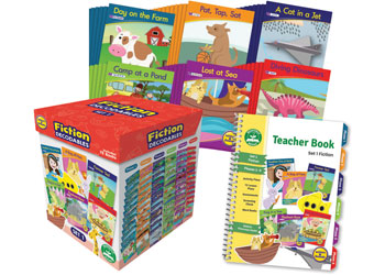 Decodable Readers Fiction Library + Teacher Book Set 1 - MTA Catalogue