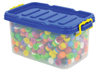Stackable counters – 2cm – 1000 pieces in Container