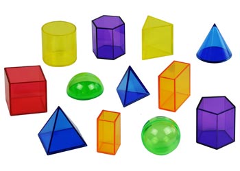 3d dimensions shape collage