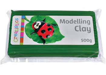 Creatistics Modelling Clay – Dark Green 500g Pack