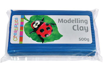 Creatistics Modelling Clay – Light Blue 500g Pack