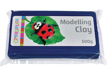 Creatistics Modelling Clay – Dark Blue 500g Pack