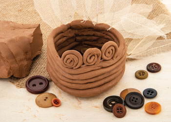 Creatistics Air Dry Ceramic Clay – Terracotta 10kg