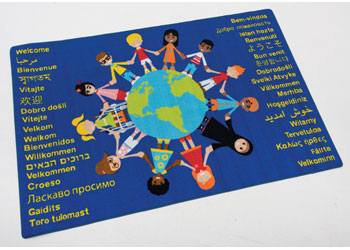 Children of the World Welcome Mat