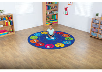 Kit for Kids – Emotions Circular Carpet 200cm